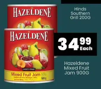 Super Save Hazeldene Mixed Fruit Jam 900G offer