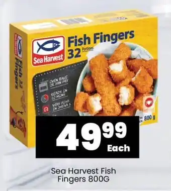 Sea Harvest Fish Fingers 800G