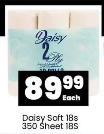 Super Save Daisy Soft 18s 350 Sheet 18S offer