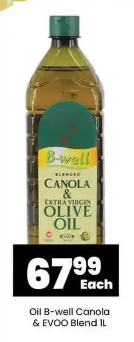 Super Save Oil B-well Canola & EVOO Blend 1L offer