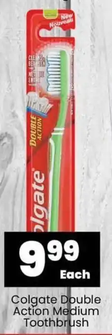 Super Save Colgate Double Action Medium Toothbrush offer