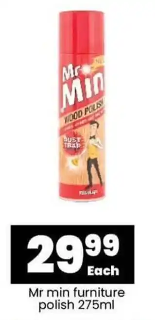 Mr min furniture polish 275ml