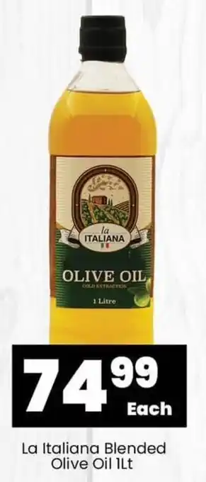 Super Save La Italiana Blended Olive Oil 1Lt offer