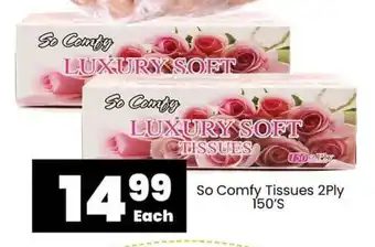 So Comfy Tissues 2Ply