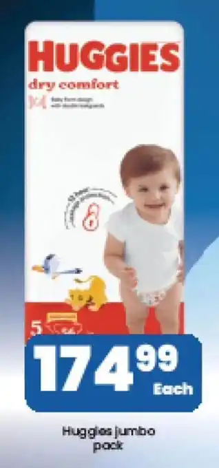 Super Save Huggies jumbo pack offer