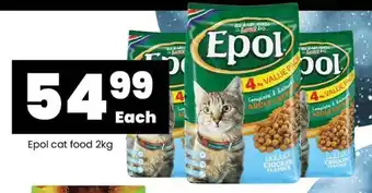 Super Save Epol cat food 2kg offer