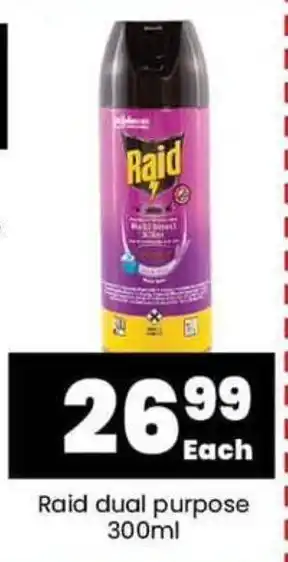 Super Save Raid dual purpose 300ml offer