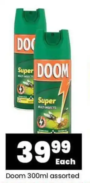 Doom 300ml assorted