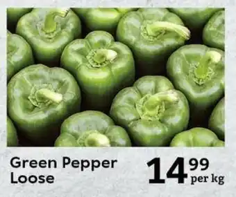 Oxford Freshmarket Green Pepper Loose offer