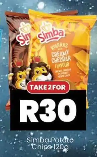 Super Save Simba Potato Chips 120g offer