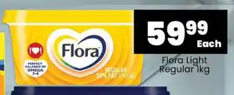 Flora Light Regular 1kg