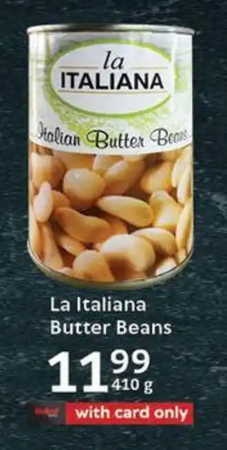 Oxford Freshmarket La Italiana Butter Beans offer