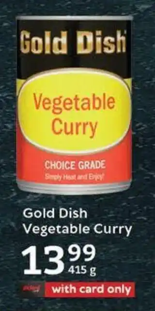 Oxford Freshmarket Gold Dish Vegetable Curry offer
