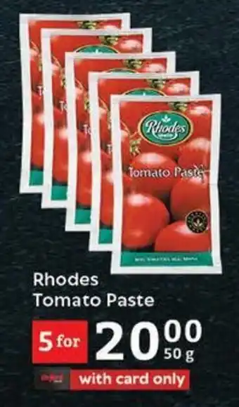 Oxford Freshmarket Rhodes Tomato Paste offer
