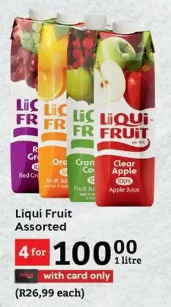 Oxford Freshmarket Liqui Fruit Assorted offer