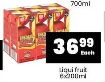 Super Save Liqui fruit 6x200ml offer