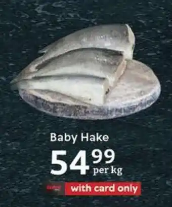 Oxford Freshmarket Baby Hake offer