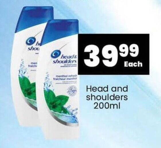 All Head and shoulders offers Find and view the cheapest Head and