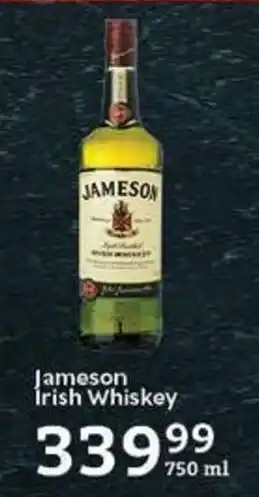 Oxford Freshmarket Jameson Irish Whiskey offer