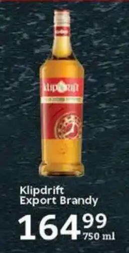 Klipdrift Export Brandy