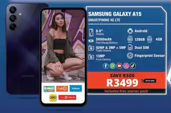 SAMSUNG GALAXY A15 SMARTPHONE 4G LTE