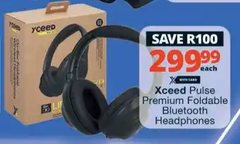 Checkers Hyper Xceed Pulse Premium Foldable Bluetooth Headphones offer