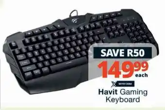 Checkers Hyper Havit Gaming Keyboard offer