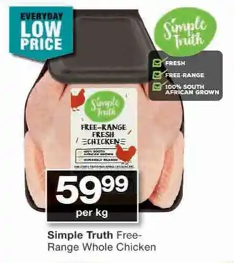 Checkers Hyper Simple Truth Free Range Whole Chicken offer