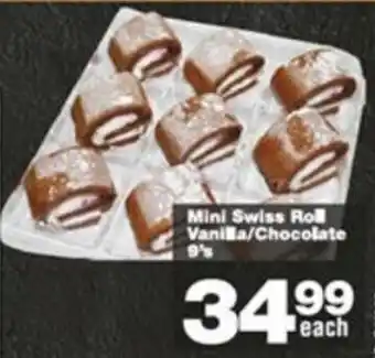 Check Star Mini Swiss Roll Vanilla/Chocolate 9's offer