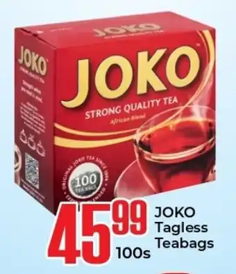 Elite Cash & Carry JOKO Tagless Teabags offer