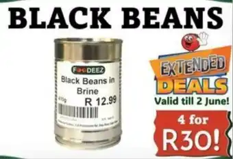 Foodeez BLACK BEANS offer