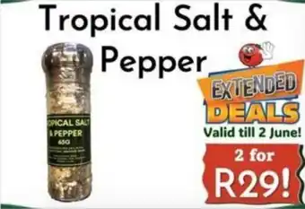 Foodeez Tropical Salt & Pepper offer