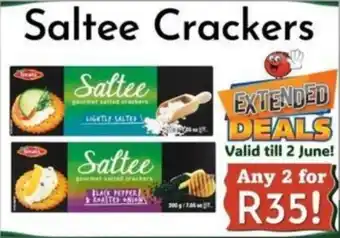 Foodeez Saltee Crackers offer