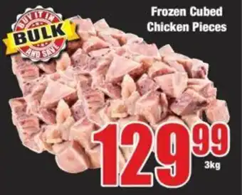 Boxer Frozen Cubed Chicken Pieces offer