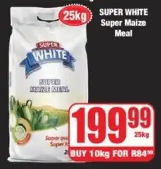 Boxer SUPER WHITE Super Maize Meal offer