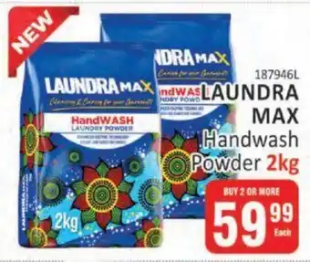 LAUNDRA MAX Handwash Powder 2kg