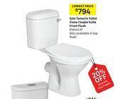 Solo Tamarin Toilet Close Couple Suite Front Flush 81444431 offer at ...