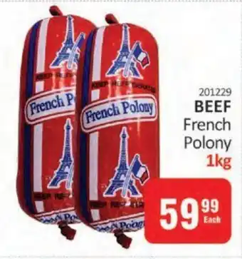 KitKat Cash and Carry BEEF French Polony 1kg offer