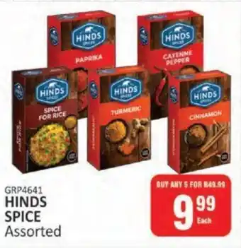 HINDS SPICE Assorted