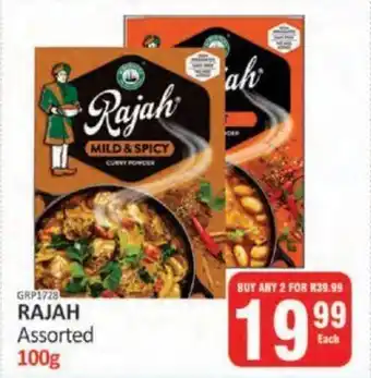 RAJAH Assorted 100g