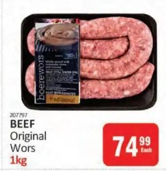 KitKat Cash and Carry BEEF Original Wors 1kg offer