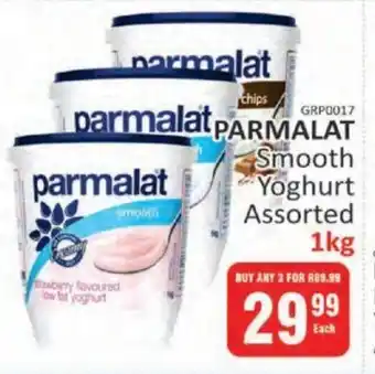 KitKat Cash and Carry PARMALAT Smooth Yoghurt Assorted 1kg offer