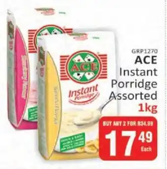 KitKat Cash and Carry ACE Instant Porridge Assorted 1kg offer