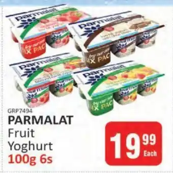 KitKat Cash and Carry PARMALAT Fruit Yoghurt 100g 6s offer