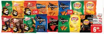 KitKat Cash and Carry LAYS 36g/ DORITOS 36g/ SIMBA 36g Assorted offer