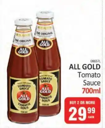 KitKat Cash and Carry ALL GOLD Tomato Sauce 700ml offer