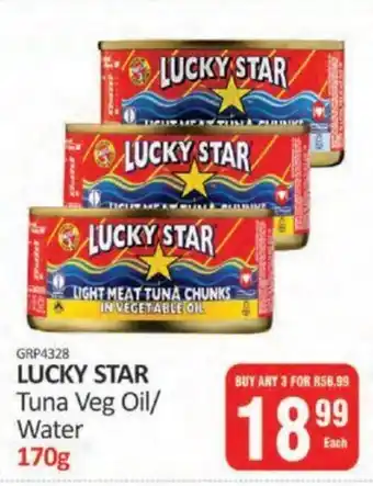 KitKat Cash and Carry LUCKY STAR Tuna Veg Oil/ Water 170g offer