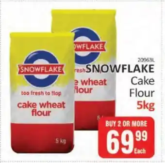 KitKat Cash and Carry SNOWFLAKE Cake Flour 5kg offer