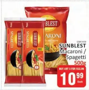 KitKat Cash and Carry SUNBLEST Macaroni / Spagetti 500g offer