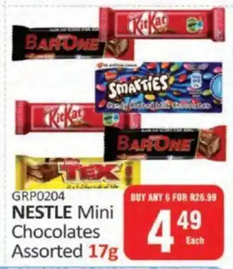 KitKat Cash and Carry NESTLE Mini Chocolates Assorted 17g offer